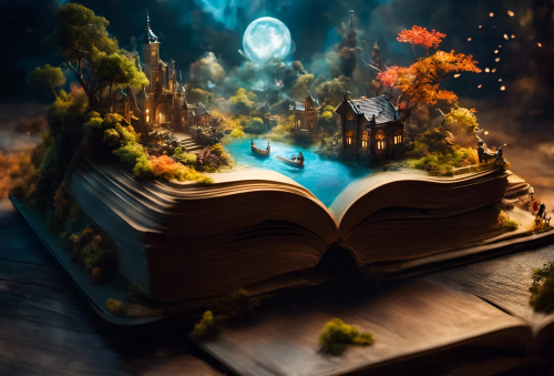 magical fantasy book