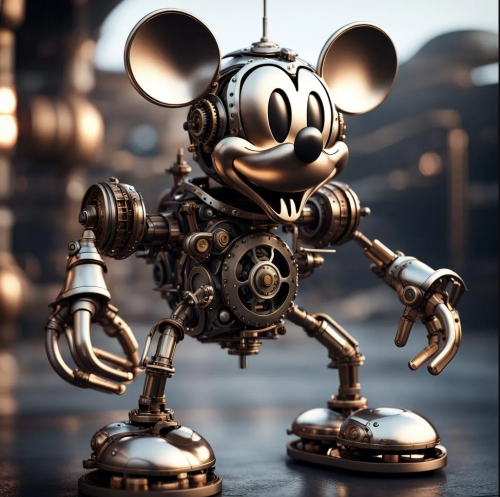 Mickey Mouse Steampunk