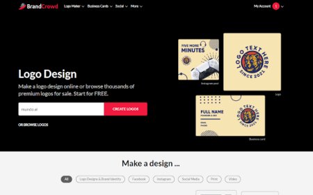 BrandCrowd - Criar logótipo automáticamente