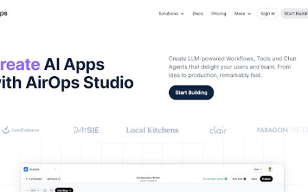 AirOps: Crie Fluxos de Trabalho, Ferramentas e Agentes de Chat com LLM