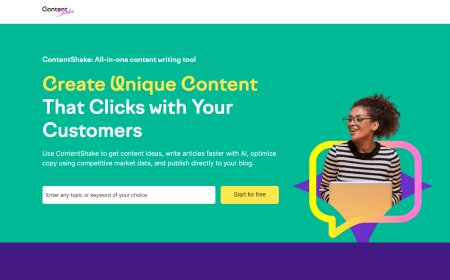 ContentShake: Crie Conteúdo Autêntico e Amigável para SEO Mais Rapidamente