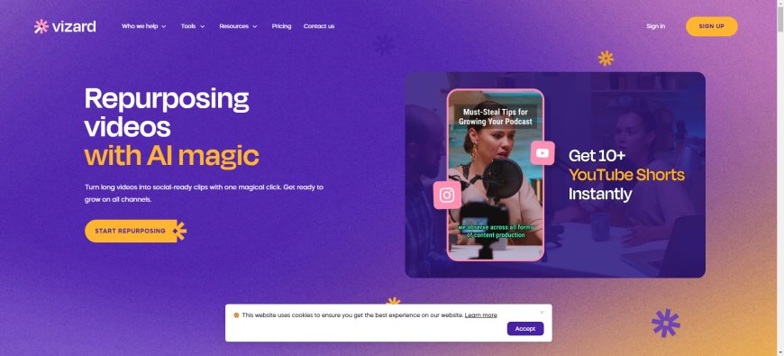 Vizard AI - Repurposing Videos with AI Magic
