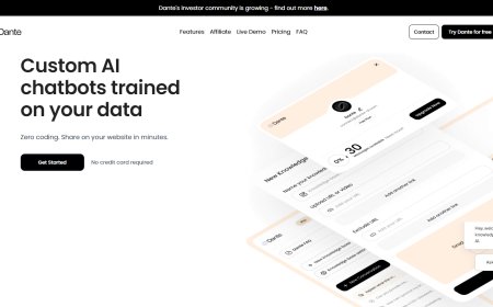 Dante: Crie um Chatbot GPT-4 Personalizado em Minutos e Transforme o seu Website!
