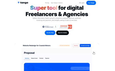 Tango AI: Otimize o seu Negócio Freelance com a Ajuda da Inteligência Artificial