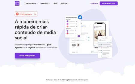 Creasquare: Create Content, Generate Captions, and Schedule Social Media Posts in the Blink of an Eye