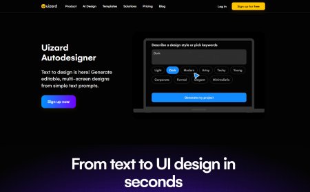 Uizard Autodesigner: Texto para Design Automatizado por IA