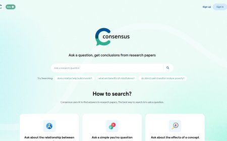 Consensus - AI for Finding Answers to Your Questions Directly from Scientific Research Papers