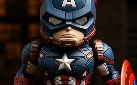 Volte à sua infância com este prompt que transforma os seus personagens favoritos em brinquedos