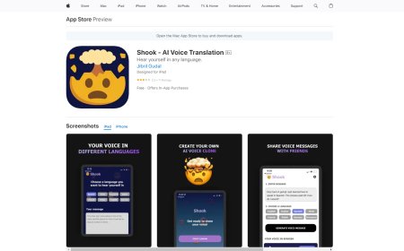 Shook: A App que Te Permite Clonar a Tua Voz e Traduzir Mensagens Instantaneamente!