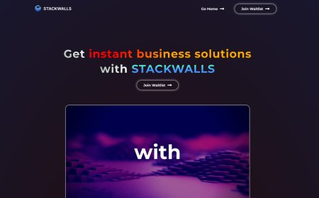 Stackwalls AI: A Plataforma de Freelancing Impulsionada por IA que Cria Soluções Empresariais Sem Código Personalizadas para Si