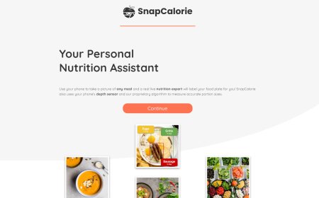 Snapcalorie: A sua assistente pessoal de nutrição que simplifica escolhas saudáveis