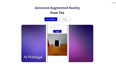 AI Reality: Gere Realidade Aumentada a partir de Texto