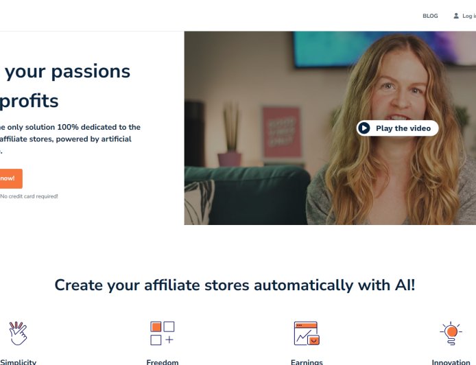 Evolup: AI-Powered Tool for Effortless Affiliate Store Creation and Optimization
