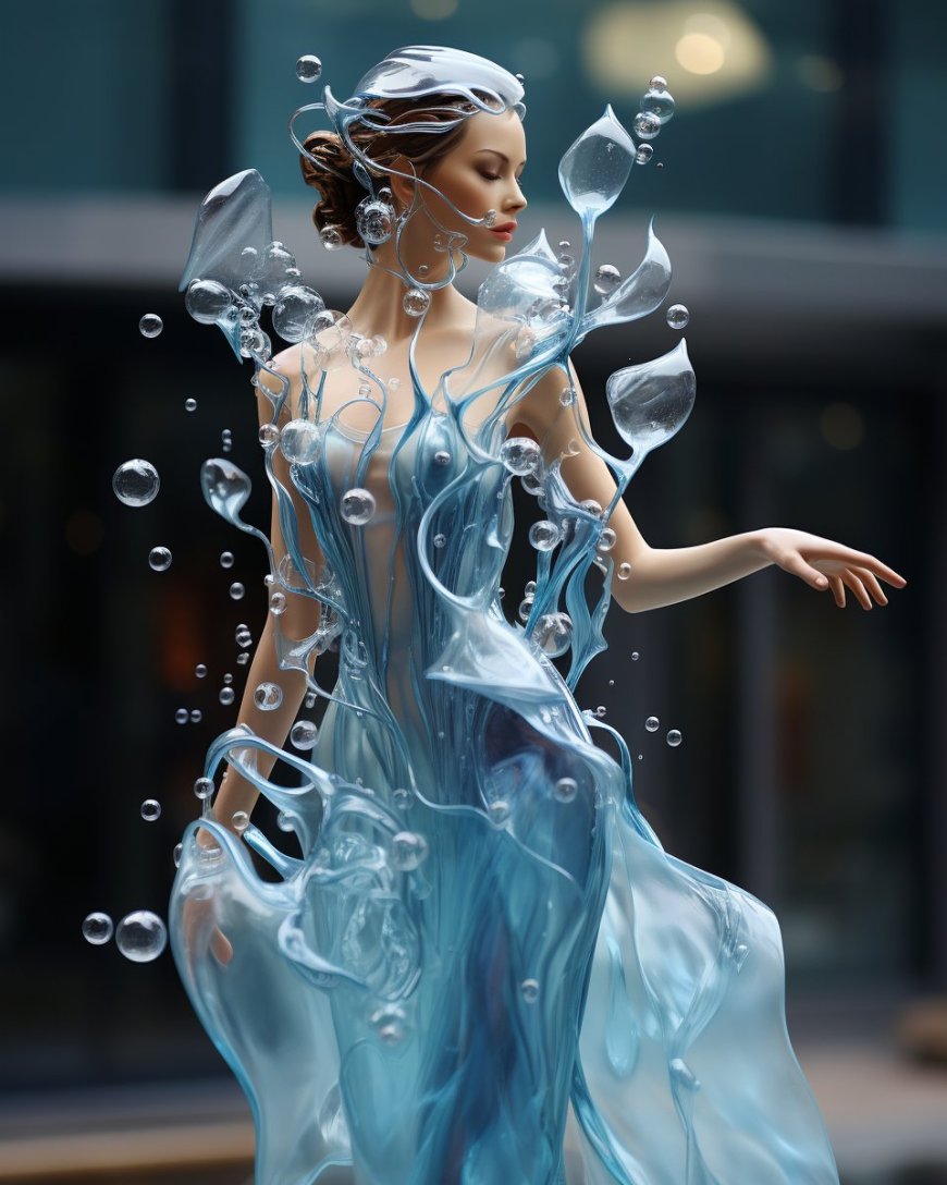 kinetic water dress