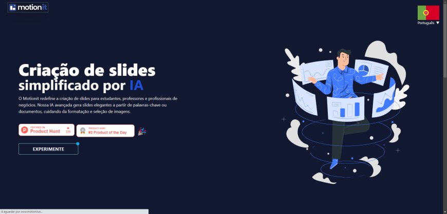 MotionIt.ai: Crie facilmente slides e vídeos profissionais para apresentações com a ajuda da IA