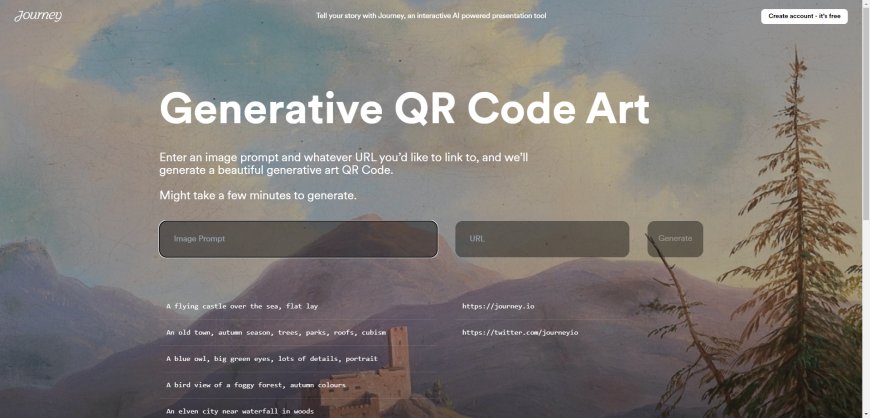 Journey AI: Arte em QR Code através de Estímulos de Imagem