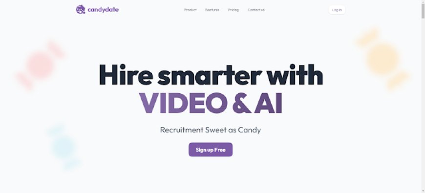 Candydate AI: Plataforma de recrutamento em vídeo para simplificar o processo de contratação