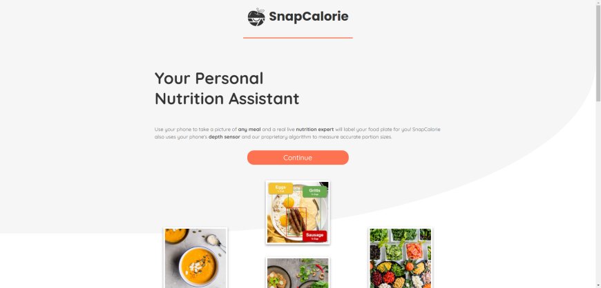 Snapcalorie: A sua assistente pessoal de nutrição que simplifica escolhas saudáveis