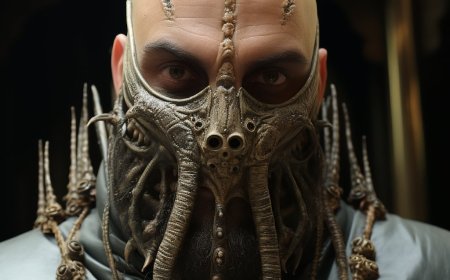 Crie personagens mascarados neste estilo escuro, mas elegante.