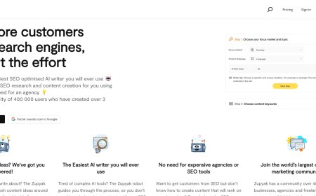 Zupyak: A Primeira Ferramenta de Escrita com Otimização de Pesquisa