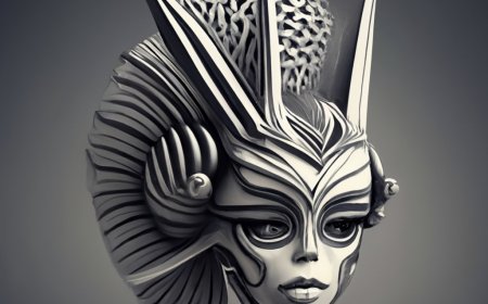 Estilo de desenho em tinta preta e branca minimalista no padrão Zentangle