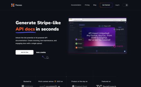 Theneo:Crie Documentação de API Incrível em Segundos: Desbloqueie todo o Potencial da IA