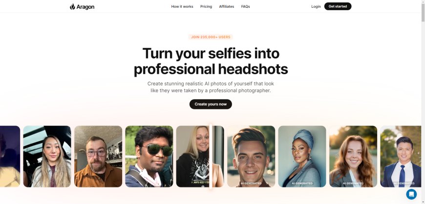 Aragom: Transformando Selfies em Obras de Arte Fotográficas