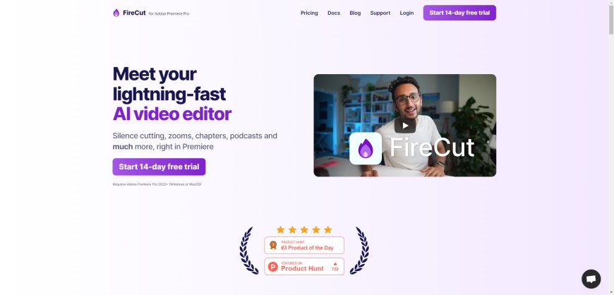 FireCut: Speed up Video Editing by Automating Time-Consuming Tasks