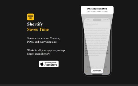 Shortify - Poupe tempo a ler e a escrever em todas as aplicações
