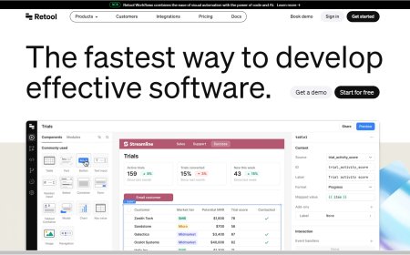 Retool - A Maneira Mais Rápida de Desenvolver Software Eficaz
