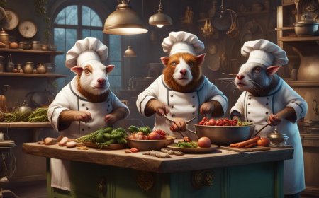 Animals as chefs