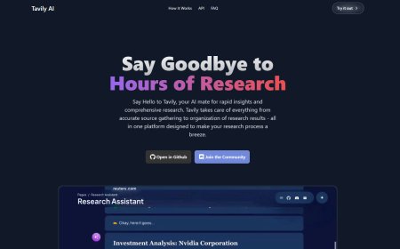 Tavily AI - Diga Adeus a Horas de Pesquisa