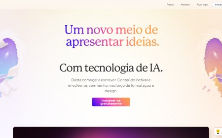 Uma Nova Forma de Apresentar Ideias com a Ajuda da Tecnologia de IA