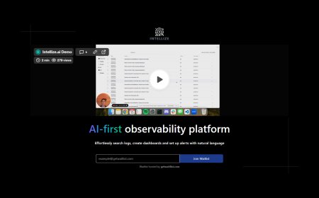 Intellize - Plataforma de Observabilidade com Foco na IA