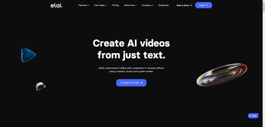 Elai - Crie Vídeos de IA a Partir de Apenas Texto