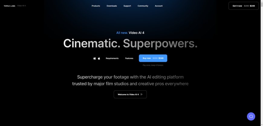 Topaz Video AI 4: A Plataforma de Edição de Vídeo que Catapultará o seu Conteúdo