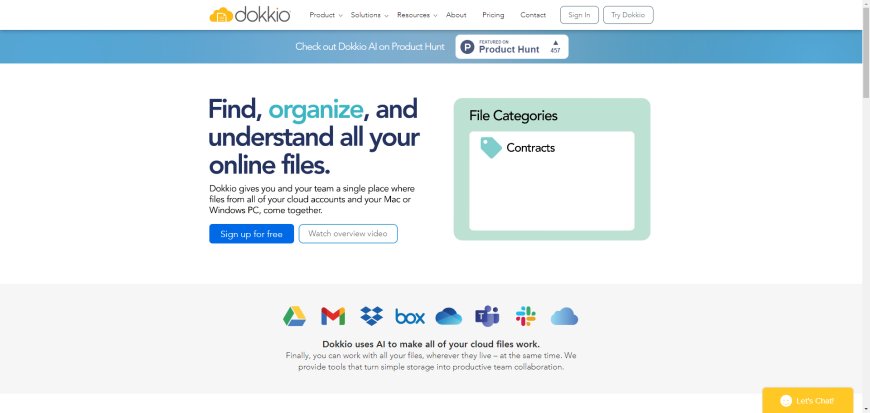 Dokkio - Find, Organize, and Understand All Your Online Files