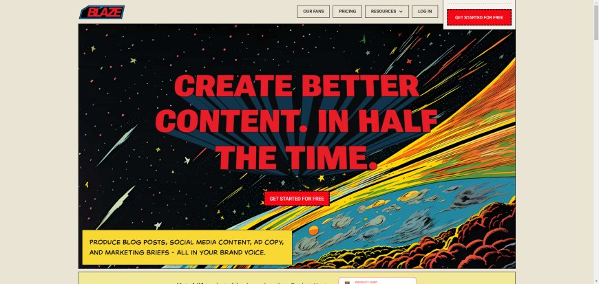 BlazeAI ajuda a criar conteúdo melhor em metade do tempo