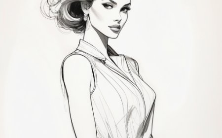 Desenho a preto e branco