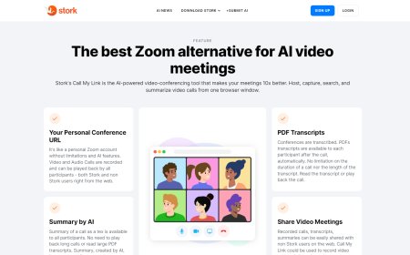 Stork's Call My Link: A Melhor Alternativa ao Zoom para Reuniões em Vídeo