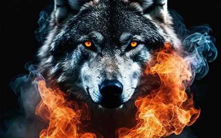 Lobo em fogo e Gelo
