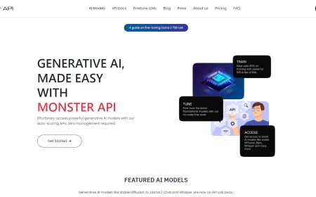 Desvende o Poder da MonsterAPI AI
