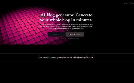 Simul AI - Gerador de Blogs Impulsionado por Inteligência Artificial