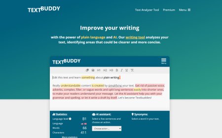 Textbuddy: Melhora a Escrita ao Analisar Falhas e Promover Expressão Concisa