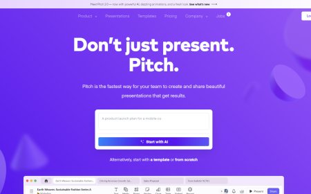 Pitch AI: A Solução Mais Rápida para Equipas Criarem e Partilharem Apresentações Impactantes