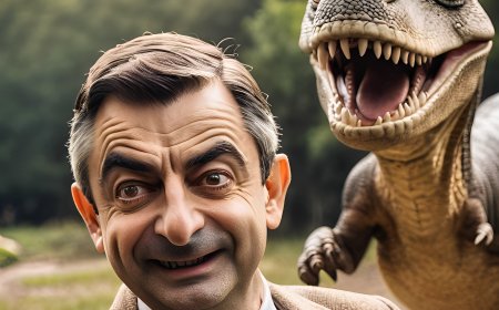 Mr. Bean faz uma viagem à pré-história!