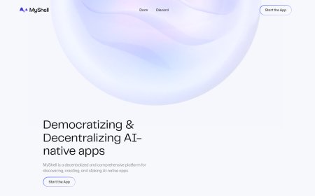 MyShell AI: Democratizar e Descentralizar Aplicações Nativas de IA