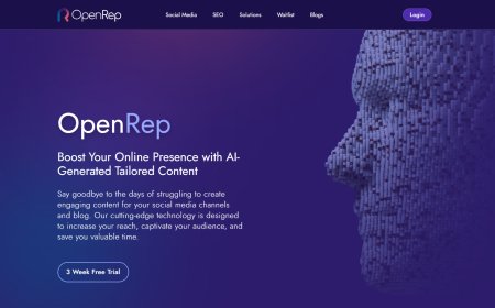 OpenRep AI: Potencie a Sua Presença Online com Conteúdo Personalizado Gerado por IA
