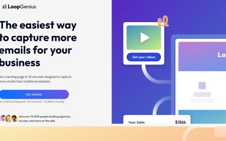 Simplifique a Captura de Emails com o LoopGenius AI