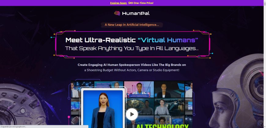 HumanPal AI: Conheça os “Humanos Virtuais” Ultra-realistas
